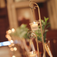 挙式会場キャンドル