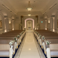 正面からの挙式会場