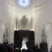 荘厳な雰囲気のチャペル