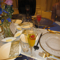 ドリンクを注ぐと色が変わる楽しい演出