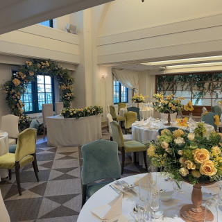 少人数向けの披露宴会場です！