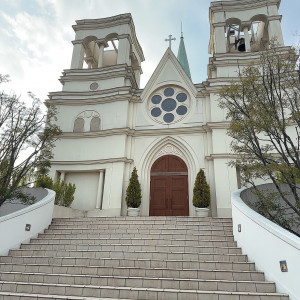 お城のような可愛らしい外観です。駅からも見えてわかりやすい！|771417さんのアニヴェルセル ヒルズ横浜の写真(2543919)