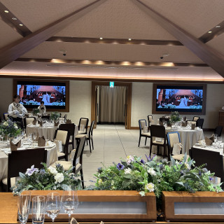 新郎新婦からの景色