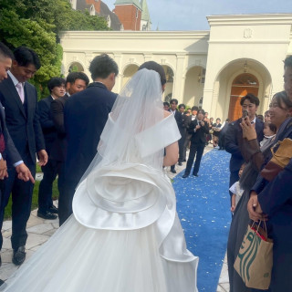 祝福のフラワーシャワー極