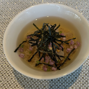 シェフイチオシの鯛茶漬け|771466さんのTHE VILLAS長崎(ザ ヴィラズ)の写真(2539412)