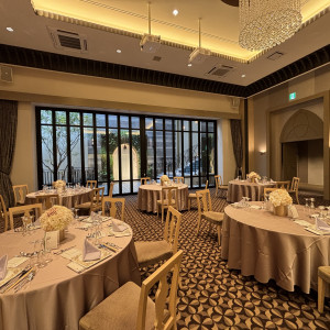 披露宴会場の様子|771486さんのインフィニート 名古屋<エルフラットグループ>の写真(2540359)