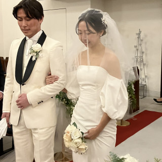 新郎新婦入場