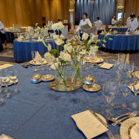 ゲスト卓の装花