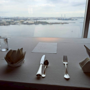 試食会場、ホテルからの眺望|771514さんのヨコハマ グランド インターコンチネンタル ホテルの写真(2589575)