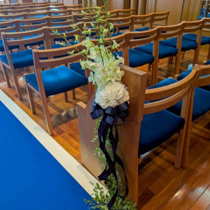 席の装花|771514さんのホテルニューグランドの写真(2588419)