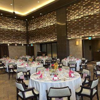 アルカンシエル luxe mariage 名古屋(アルカンシエルグループ)のクチコミ 披露宴会場の写真(2枚目)