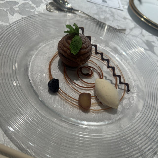 和食コースのデザート