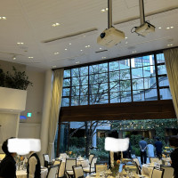 ガーデンが見えて開放的でした