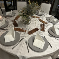 丁寧にセットされていました