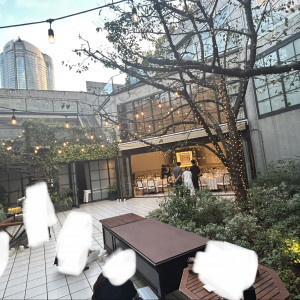 入り口側からの景色です。暗くなっても素敵だなと感じました|771549さんのパラッツォ ドゥカーレ 麻布 (Palazzo Ducale AZABU)の写真(2571446)