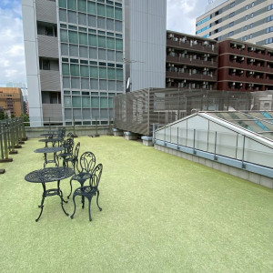 喫煙エリアが屋上にあります。|771552さんのラ・バンク・ド・ロア(横浜市指定有形文化財)の写真(2539821)