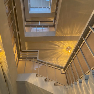 有形文化財の螺旋階段|771552さんのラ・バンク・ド・ロア(横浜市指定有形文化財)の写真(2539817)