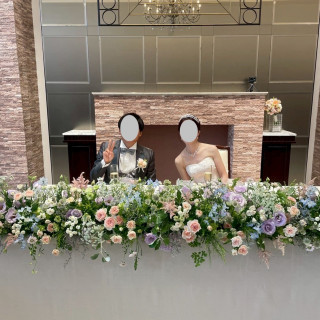 当日座る席でツーショット