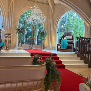 開放感のある式場です。|771590さんのアルタビスタガーデンの写真(2540456)