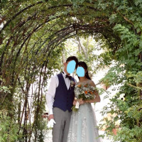 ガーデンは緑が多く、写真をたくさん撮りました