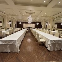 広い披露宴会場