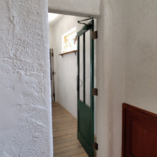 内装、塗り壁が素敵