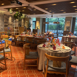 窓も大きな会場|771662さんのLos Angeles balcony(ロサンジェルスバルコニー)の写真(2540143)