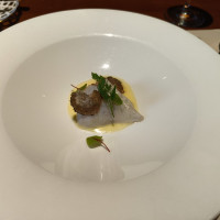 真鯛のポシェ フレッシュトリュフのバターソース