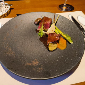 黒毛牛ロースのポワレ 彩り野菜を添えて|771697さんのST.MARGARET WEDDING（セント・マーガレット ウエディング）の写真(2540366)