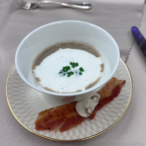2.クリームスープ|771701さんのコートヤード・マリオット銀座東武ホテルの写真(2540386)