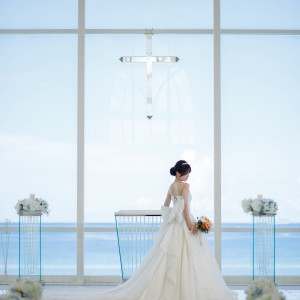 チャペル|771729さんのラソール ガーデン・アリビラ クリスティア教会 チュチュリゾートウエディングの写真(2540491)