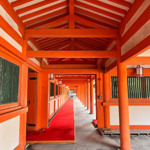 花嫁行列を行う道|771742さんの平安神宮会館の写真(2540566)