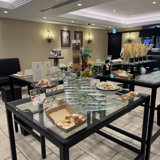 式場付属のウェルカムパーティスペース