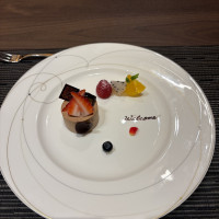 デザートはチョコのムースでした！(チーズムースもあり)