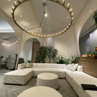 ゲストのみんながここでゆったりお話できそう