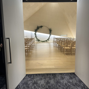 装飾は自由に施せるみたいです。|771817さんのMIRAIE Wedding(ミライエウエディング)の写真(2541077)