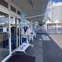 待合室の外フォトスポット