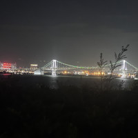 チャペル外フラワーシャワーからの景色