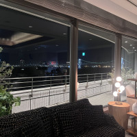 ゲスト控え室からの外景色