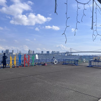 船到着前船着場