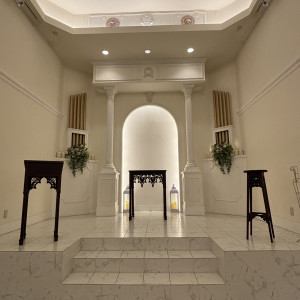 バージンロードからみたとき|771844さんのララシャンス迎賓館(宮崎)の写真(2541535)