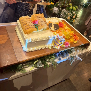 私が好きな美女と野獣をケーキのデザインに!|771848さんのTHE JAPONAIS LISERJU(ザ ジャポナイズリサージュ)の写真(2541970)