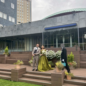 ガーデンの正面にはデッキもあり、お年寄りにも優しい作りです|771850さんの札幌パークホテルの写真(2541469)