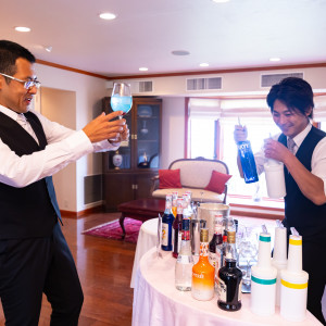 披露宴内　バーテン（外注）|771854さんのローズホテル横浜 別邸 ザ・ローズレジデンスの写真(2541450)