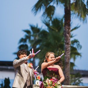 お色直し登場|771880さんのコットンハーバークラブ（横浜）/テイクアンドギヴ・ニーズウェディングの写真(2541887)