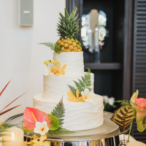 オリジナルで注文したケーキ|771880さんのコットンハーバークラブ(横浜)/テイクアンドギヴ・ニーズウェディングの写真(2541546)