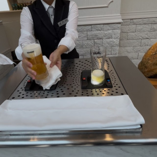 ウェルカムサービスの様子