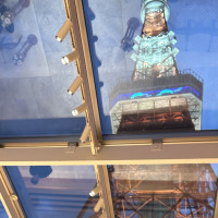 天井窓から見える東京タワー