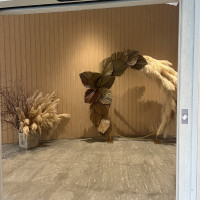 挙式会場前のロビー