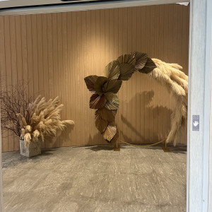 挙式会場前のロビー|771945さんのホテルロイヤルクラシック大阪の写真(2552923)